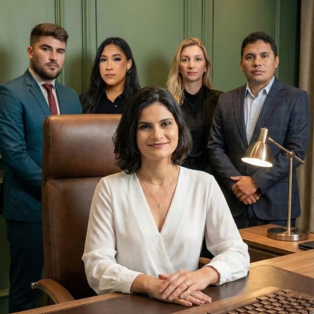 Equipe do escritório Patrícia de Paula Advocacia Previdenciária, em Linhares e Serra, ES